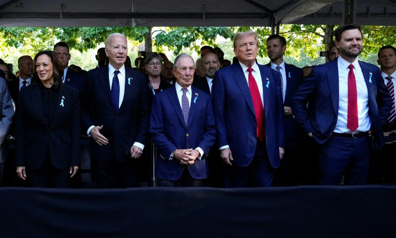 Harris, Trump, 9/11 Memorial, Presidential Debate, Kamala Harris, Donald Trump, New York