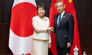 Japanese Foreign Minister, Yoko Kamikawa, Wang Yi, New York, China,