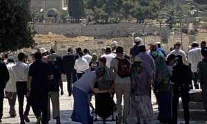 Israeli Settlers, Al-Aqsa Mosque, Police, Jerusalem, Palestinian, Israel