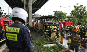 Thailand, Deadly, Bus, Fire, Students, Teachers