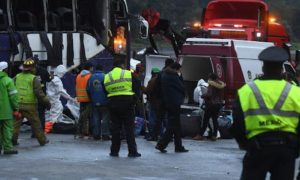 Mexico, Road Accident, Highway, Bus, Cargo Truck, Zacatecas, Aguascalientes, US Border, Migrants, Nayarit State, Ciudad Juarez