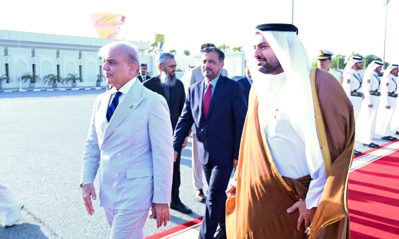 Prime Minister Shehbaz Sharif, Pakistan, Doha, Qatar's Amir, Sheikh Tamim bin Hamad Al Thani, Mohammed bin Abdulaziz Al-Khulaifi