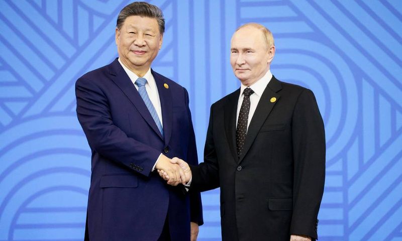 Russia China Discuss Ukraine as West Slams North Korean Troops Deployment