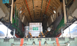 Saudi Relief, Beirut International Airport, Custodian of the Two Holy Mosques, Crown Prince, Lebanon, Kingdom