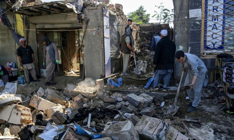 bomb attack, market, Afghanistan, Kabul, Pamir Cinema, Kabul police spokesman, Khalid Zadran,