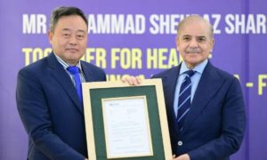 World Health Organization, WHO, Pakistan, Trachoma-free country, Islamabad, Dr. Luo Dapeng, WHO mission in Pakistan, Shehbaz Sharif,