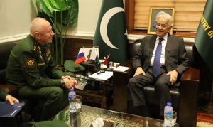 Russia, Russian Deputy Defence Minister, Colonel General Aleksandr V. Fomin, Defence Minister, Khawaja Muhammad Asif, Secretary Defence,