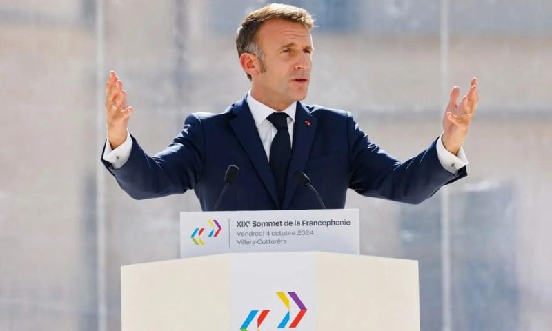 Macron, Global Conflicts, Middle East, Ukraine, Hezbollah, Israel, Palestine, French, Africa, Francophonie,