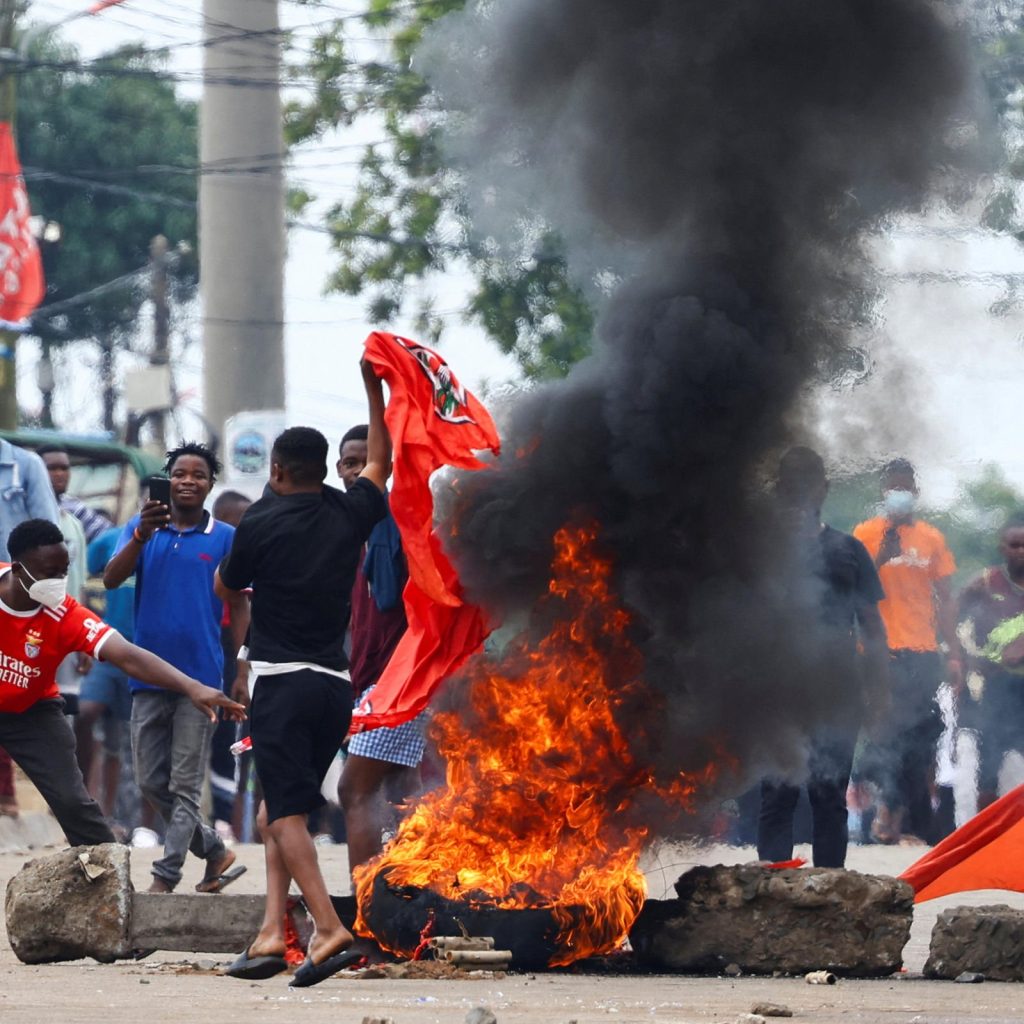 Mozambique, , Frelimo, Protest, European Union, Daniel Chapo, African, President,