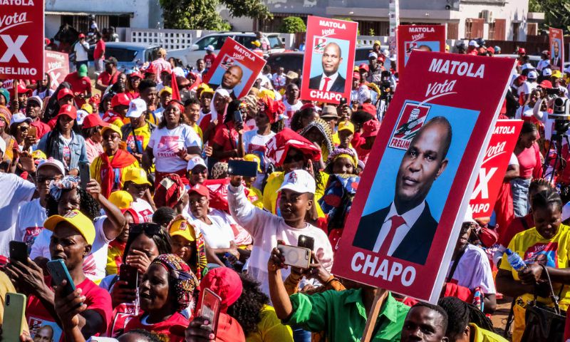 Mozambique, Presidential Election, Daniel Chapo, European Union, Parliament, Government, Frelimo party, Nampula