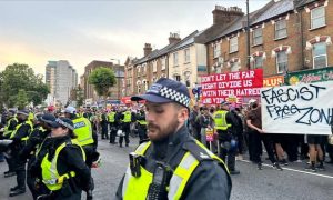 Thousands of Far-Right Protesters Rally in London Amid Heavy Police Presence