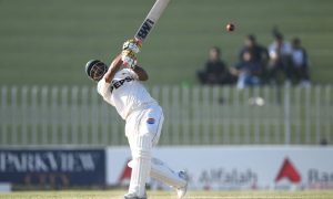 Saud Shakeel, century, first innings, third Test, England, Rawalpindi Cricket Stadium, Noman Ali,