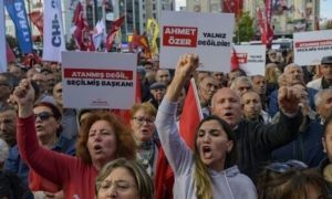 Turkey, Istanbul Mayor, PKK, Opposition, Political, Democracy, Protests, Ahmet Ozer