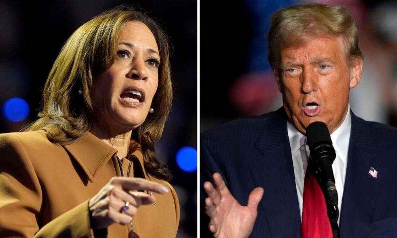 Trump, Harris, Presidential, Campaign, Final, Push