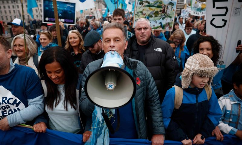 London, Protests, Clean Water, Sea, River, UK, Britain, Food, Water, The March for Clean Water