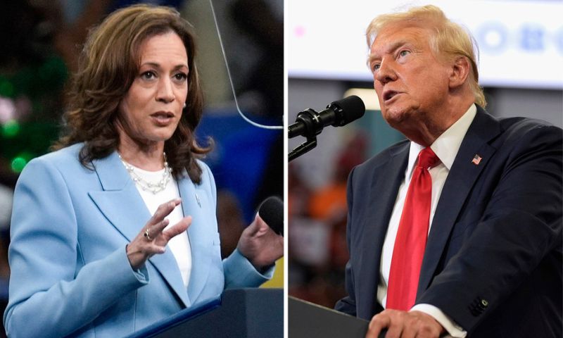 Harris, Trump to Make Final Sprint Across Key Battlefield States on Last Day of Election Campaign