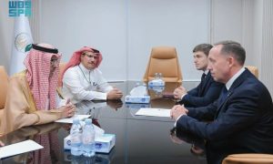 Ukrainian Envoy, KSA, KSrelief, Humanitarian Work