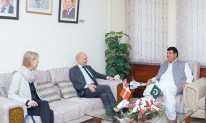 Denmark Ambassador, Pakistan, Jackob Linulf, Engineer Amir Muqam, Afghan refugees, bilateral cooperation, UNHCR, Philippa Candler,