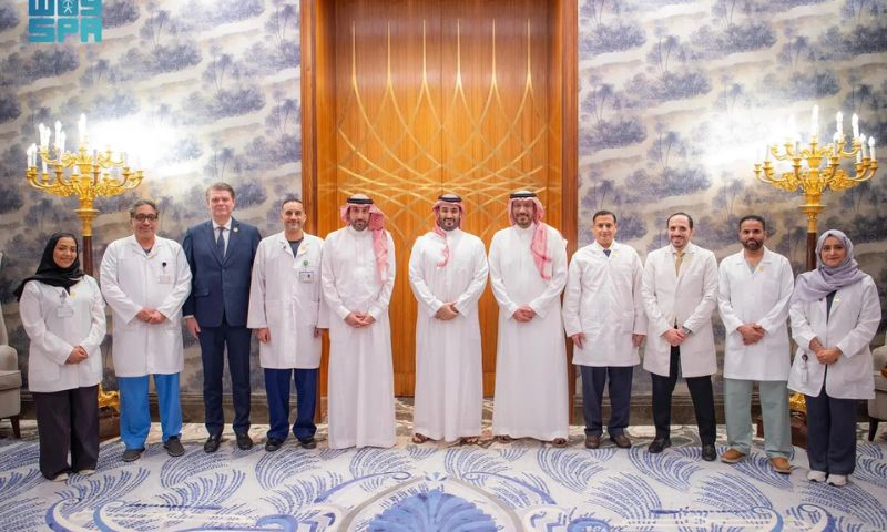 Crown Prince, Saudi Arabia, Kingdom, KFSHRC, Robotic Cardiac Transplant,